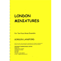 金管10重奏：ロンドンの小景／ゴードン・ラングフォード アンサンブル 