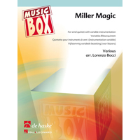 フレキシブル5重奏：ミラー・マジック（グレン・ミラー・メドレー）／グレン・ミラー(ロレンツォ・ボッチ)  アンサンブル楽譜ならブレーン・オンライン・ショップ