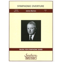 交響的序曲／ジェームズ・バーンズ 吹奏楽楽譜ならブレーン 