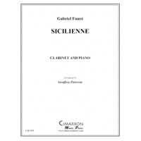 クラリネット＆ピアノシシリエンヌ(シチリアーノ)／ガブリエル・フォーレ(編曲：ジェフリー・ピーターソン) ソロ楽譜ならブレーン・オンライン・ショップ