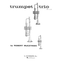 トランペット3重奏トランペット三重奏曲 Op. 11 No. 1／ロバート・ムチンスキー アンサンブル楽譜ならブレーン・オンライン・ショップ