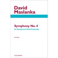 交響曲第4番」より （スコアのみ）／デイヴィッド・マスランカ 吹奏楽楽譜ならブレーン・オンライン・ショップ