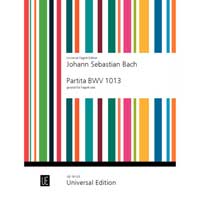 無伴奏バスーン無伴奏フルートのためのパルティータ イ短調 BWV1013／ヨハン・ゼバスティアン・バッハ(ウィリアム・ウォーターハウス)  ソロ楽譜ならブレーン・オンライン・ショップ